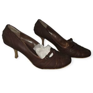 ☆Diba Brown Heeled Pumps☆